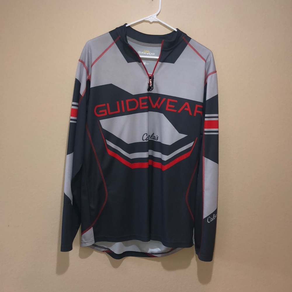 Men’s Medium Cabelas Guidewear Quarter Zip Jacket!